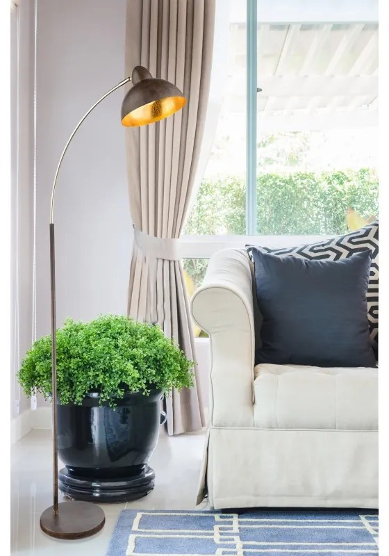 Lampadar / Lampa de podea design ruginiu rustic ANITA 24703SR GL