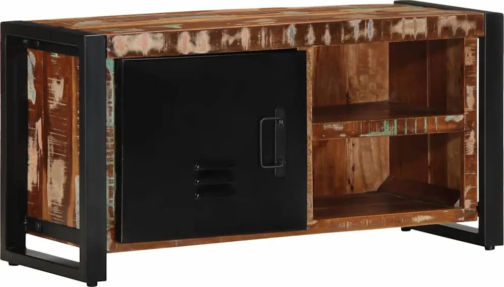 vidaXL Dulap TV 80x30x40 cm lemn masiv recuperat