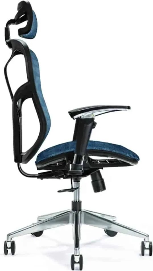 Scaun lemn masiv de birou ErgoFlex - Verde