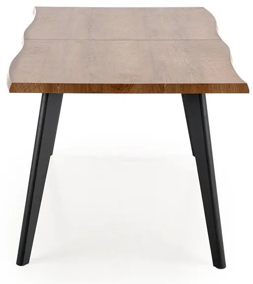 Masa de sufragerie extensibila in decor de stejar, BRYNE 120(180)x80