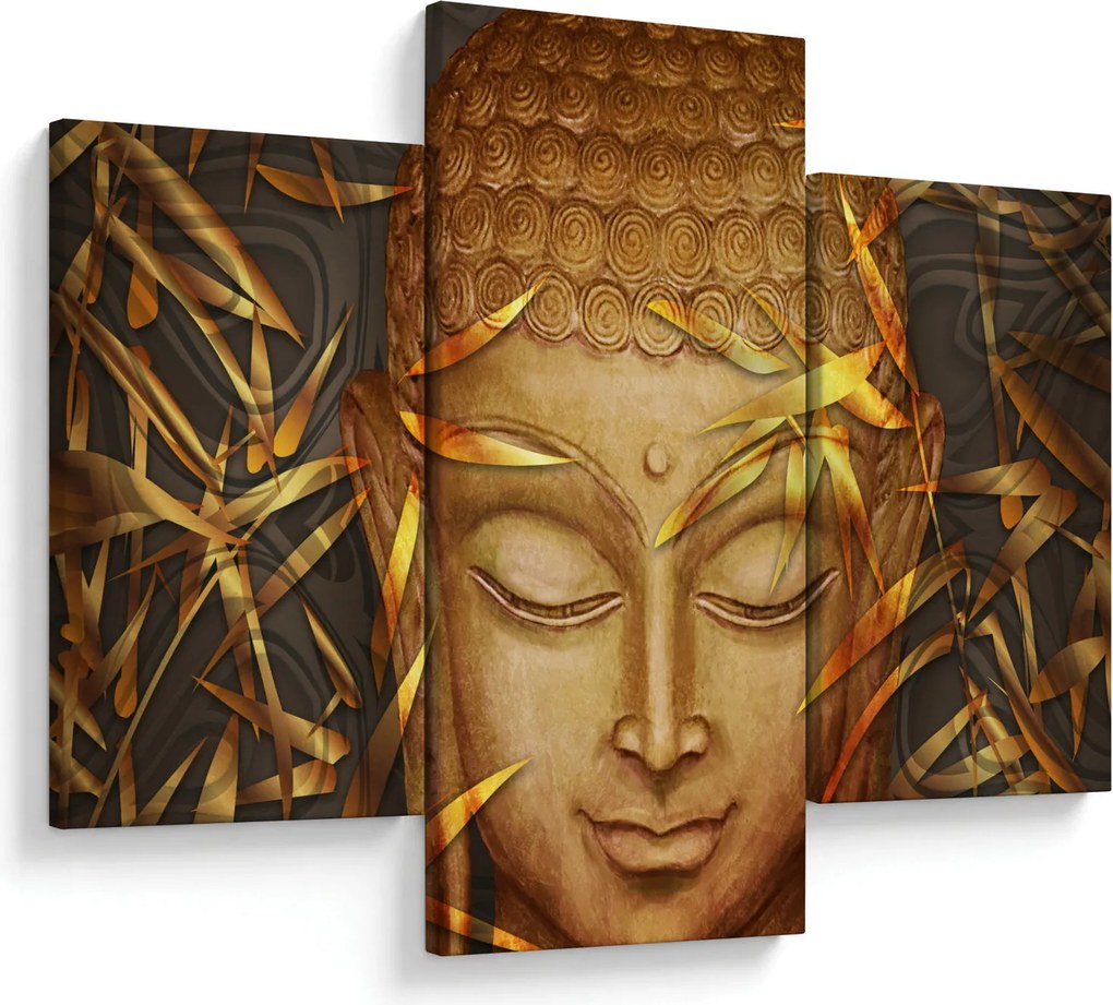Tablou - Buddha de aur (90x60 cm)
