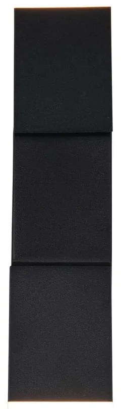 Aplică de perete negru-mat LED Raglan – Trio