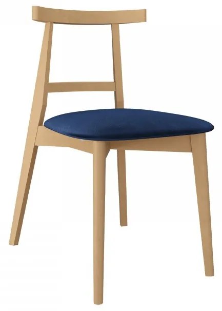 Scaun sufragerie KD 71 (Fag + albastru) . 1103492