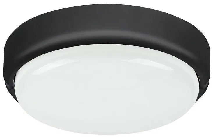 Plafoniera LED pentru iluminat exterior design modern IP54 Hort negru
