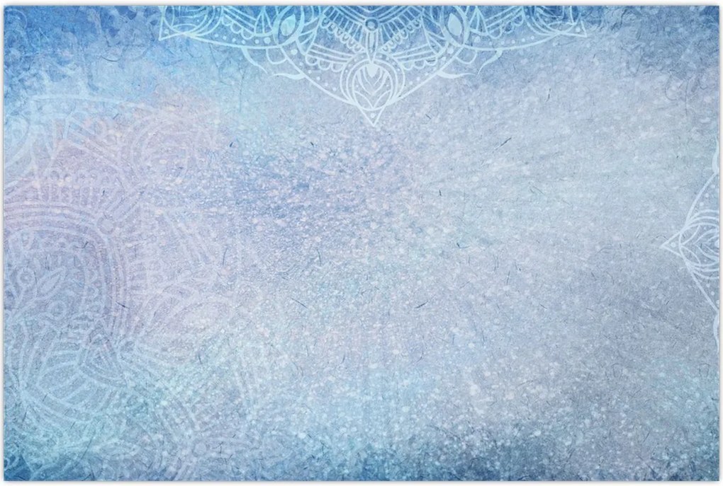 Tablou - Mandala in albastru (90x60 cm)