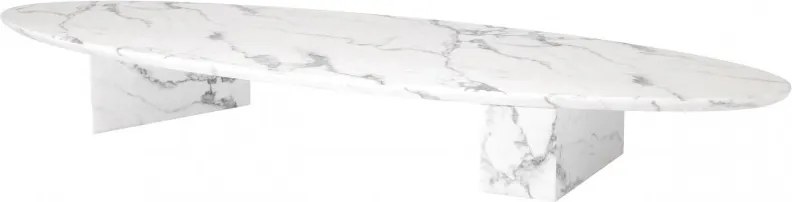 Masuta de cafea design elegant Aurore, alb 114397 HZ