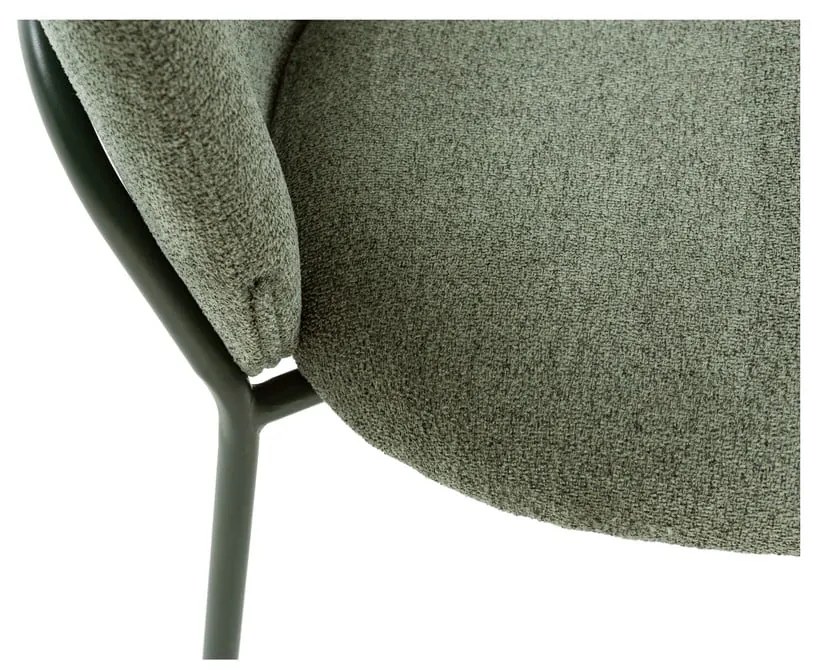Scaune de dining verzi 4 buc. Daia – Marckeric