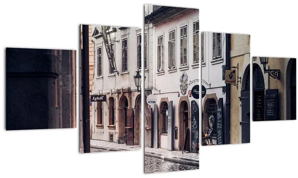 Tablou - Strada din Praga (125x70 cm), în 40 de alte dimensiuni noi