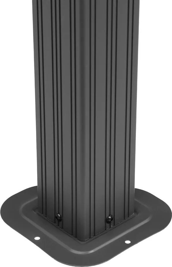 Pergolă din aluminiu Avenberg PAVILIO 5x3m neagră
