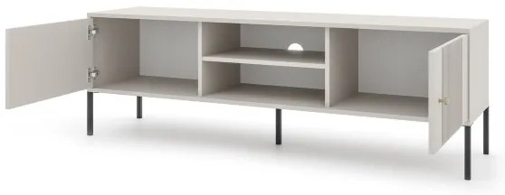 Comodă TV LUE, bej/negru