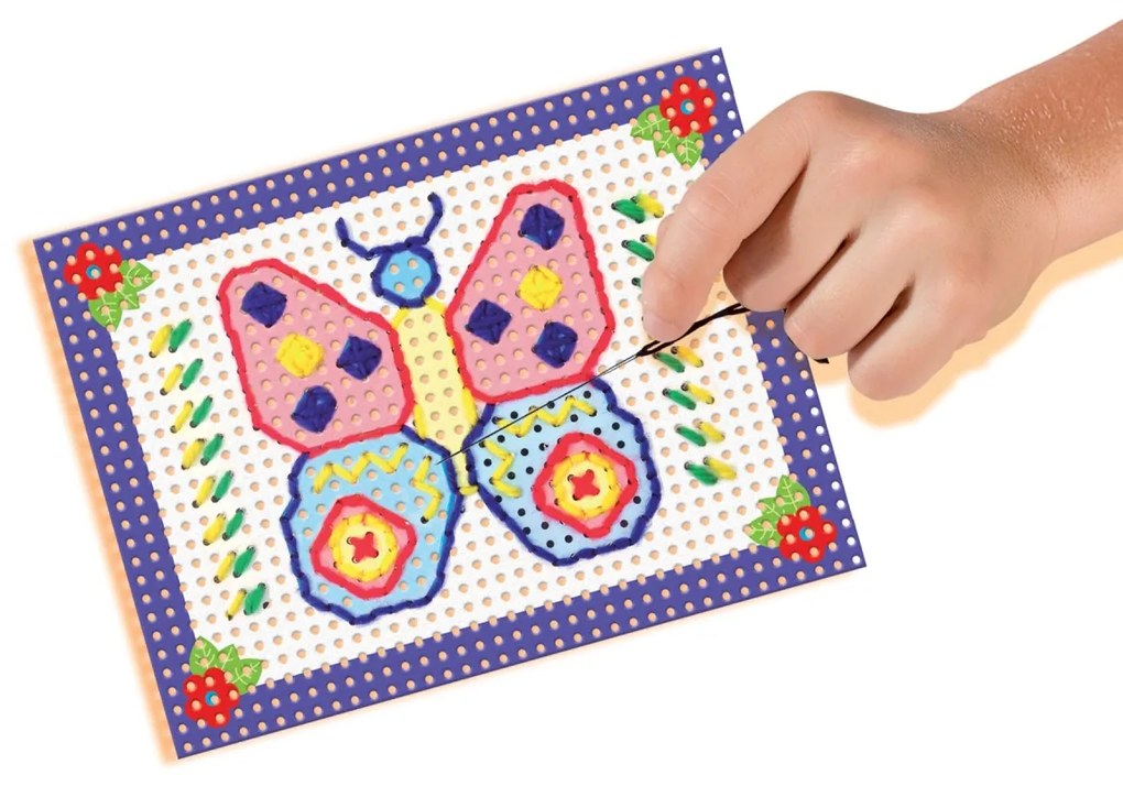 Set creativ copii - Invat broderie