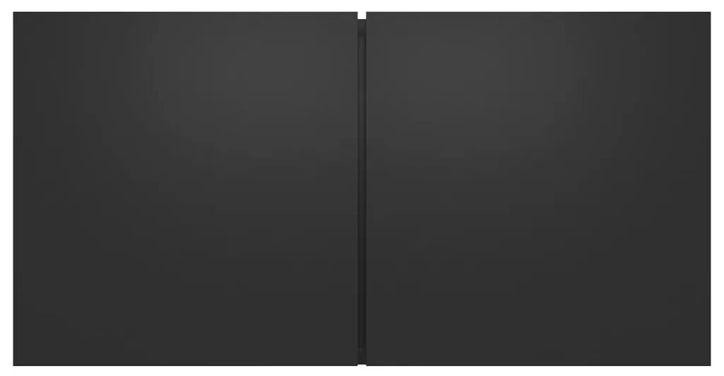 Set dulapuri TV, 7 piese, negru, PAL Negru, 60 x 30 x 30 cm, 1