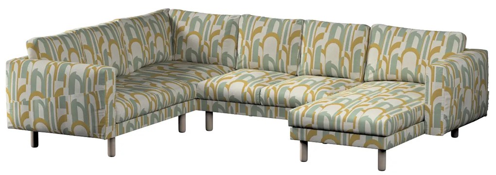 Husă pentru canapea de colț Norsborg cu 5 locuri și șezlong Norsborg