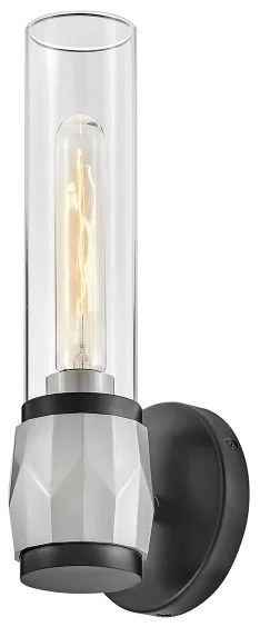 Hinkley HK-ELLISON1-BK-BN - Aplică de baie ELLISON 1xE27/40W/230V IP44 neagră