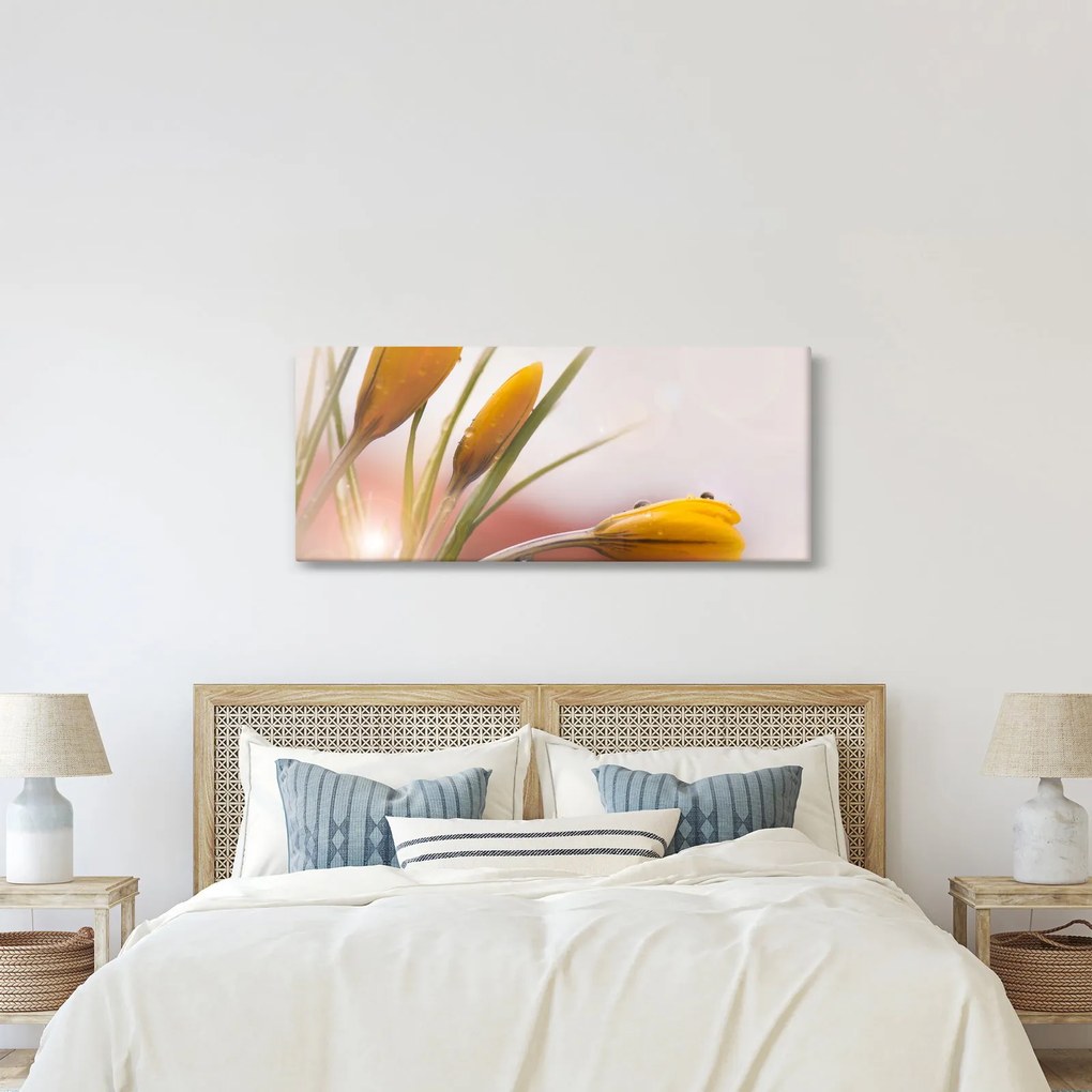 Tablou - Flori de primăvară (120x50 cm)