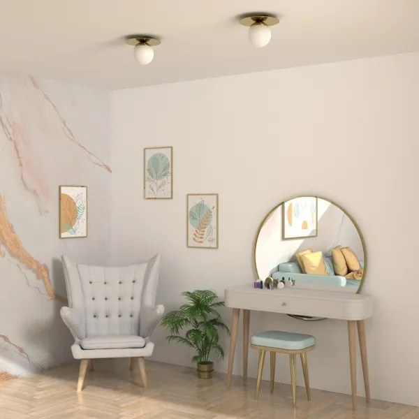 Plafonieră PLATO 1xE14/40W/230V d. 25 cm