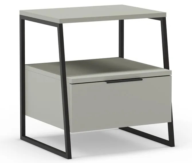 Noptieră verde/gri Velia – Marckeric