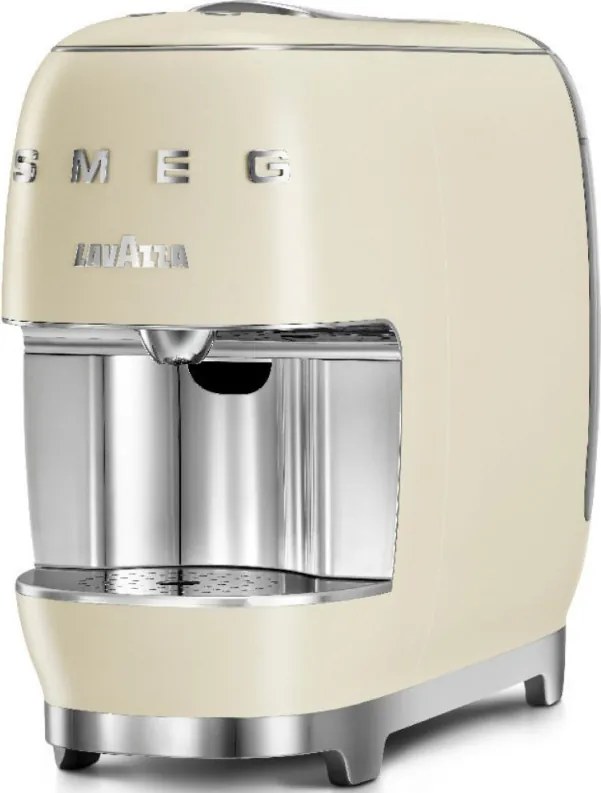 Espressor cu capsule SMEG Lavazza A Modo Mio LM200, 1250 W, 10 bar, 0,9 l, Incalzire rapida, Crem
