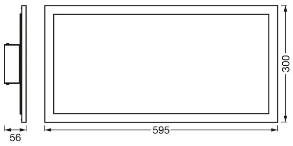 Plafonieră LED dimabilă PLANON LED/22W/230W Ledvance