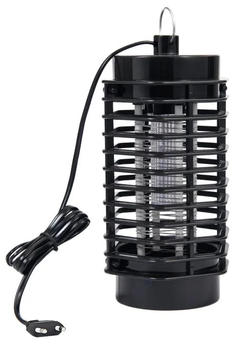 Lampa insecticida Rosberg R51770A, 15 m², 2W, Lumina LED, Zgomot redus, Negru
