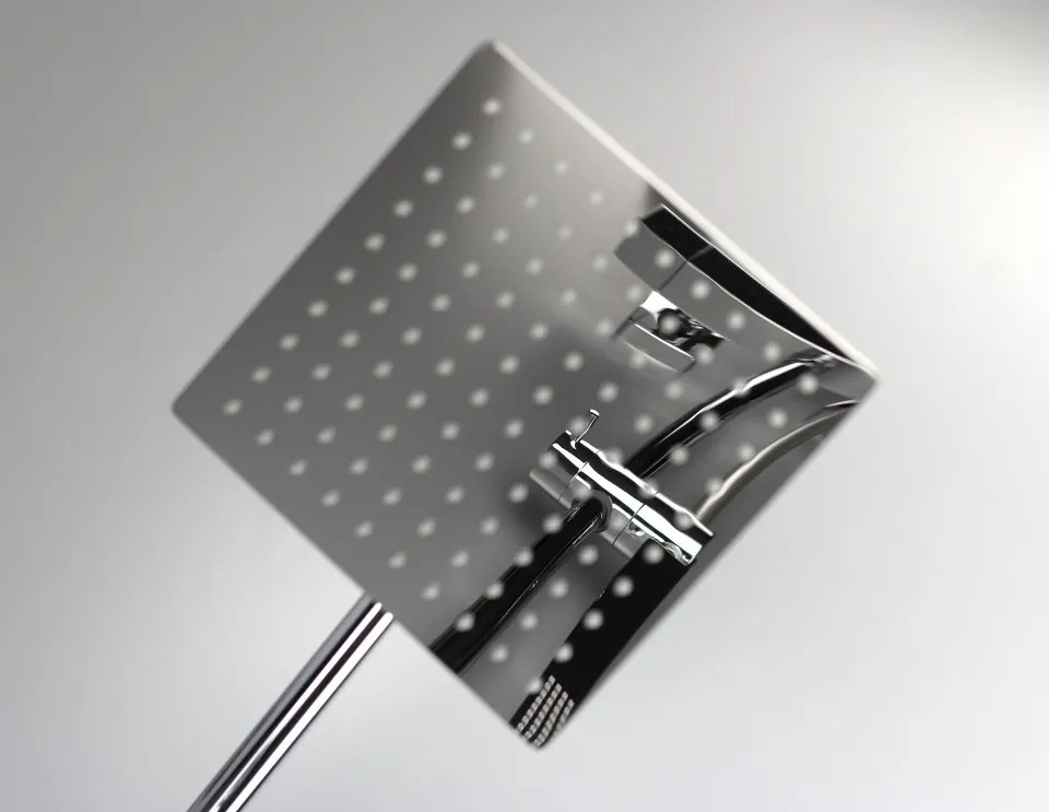 Loco Pălărie de duș, cu baterie cu termostat NLC_04ST