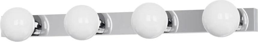 Brilagi - Aplică LED pentru oglindă de baie HOLLYWOOD 4xLED/3W/230V IP44 crom