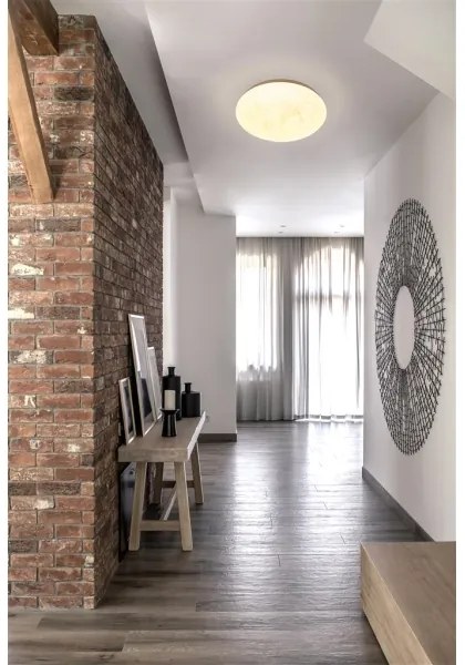 Searchlight 83829-30WH - Plafonieră LED CLOUDS, 16W, 230V, diam. 30 cm