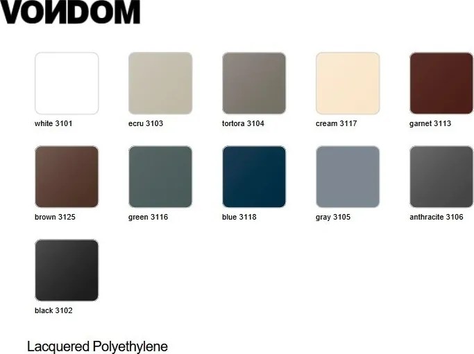 Taburete exterior/interior design decorativ ADAN STOOL, lucios