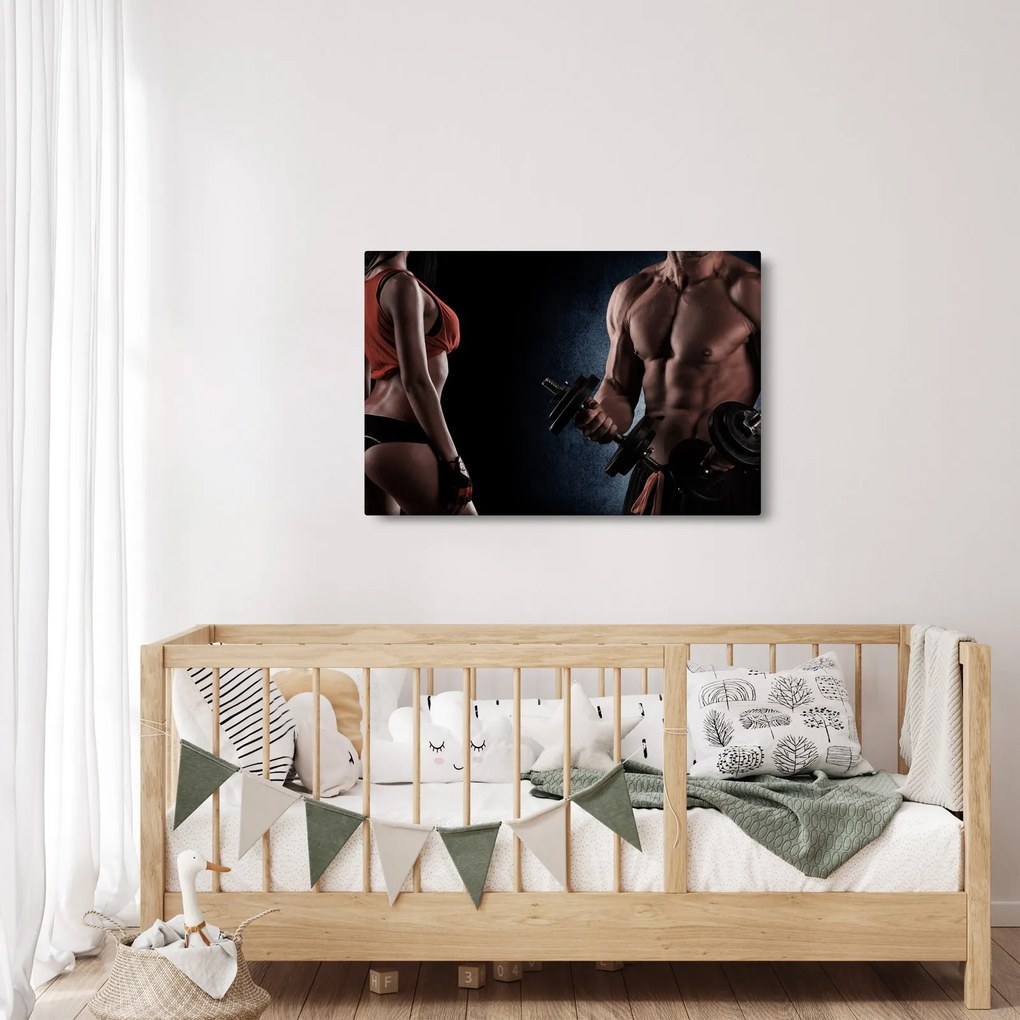 Tablou - Fitness (90x60 cm)