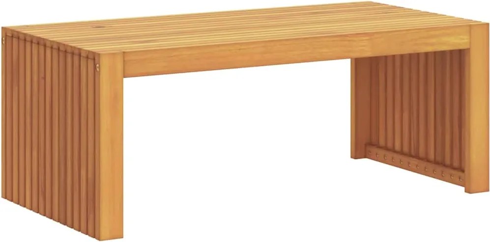 vidaXL Masă laterală Ulei Natural 90 x 45 x 35 cm Lemn Solid de Acacia