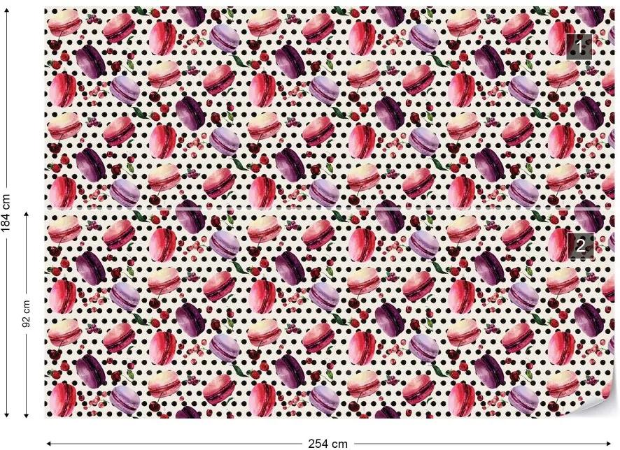 GLIX Fototapet - Modern Tropical Pattern Vliesová tapeta  - 254x184 cm