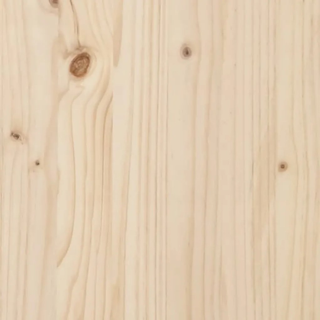 Masa consola, 80x40x75 cm, lemn masiv de pin Maro, 80 x 40 x 75 cm, 1