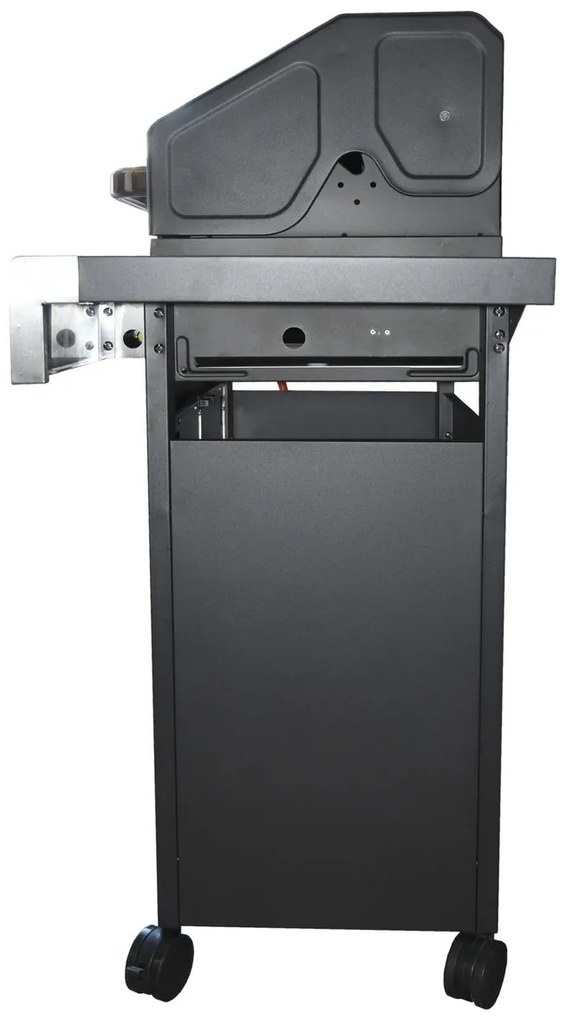 Grătar mobil cu gaz Cattara Windoe, 117,5 x 49x 116 cm