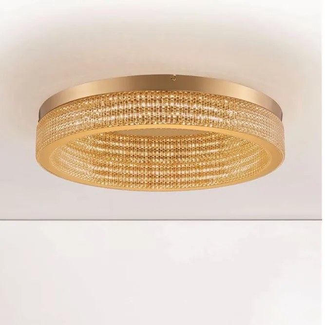 Lustra LED aplicata deosebita design modern KLEPSIDRA, 61cm