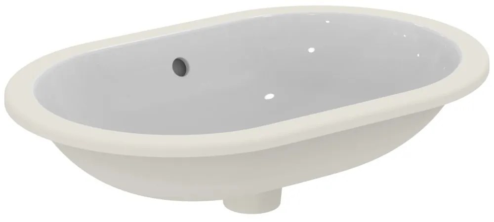 Lavoar incastrat sub blat alb 62 cm, oval, Ideal Standard Connect