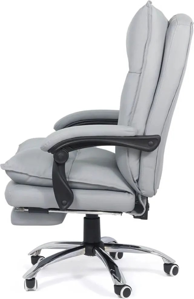 Scaun directorial cu suport de picioare si recliner OFF 419 gri