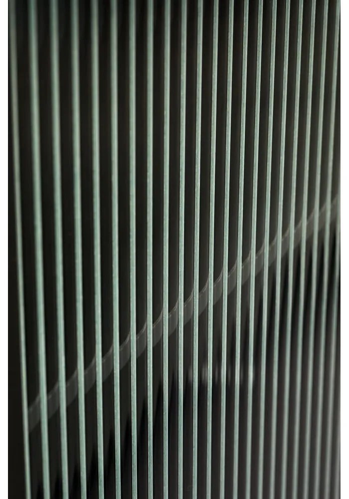 Vitrină neagră din metal 150x80 cm Boli – Dutchbone