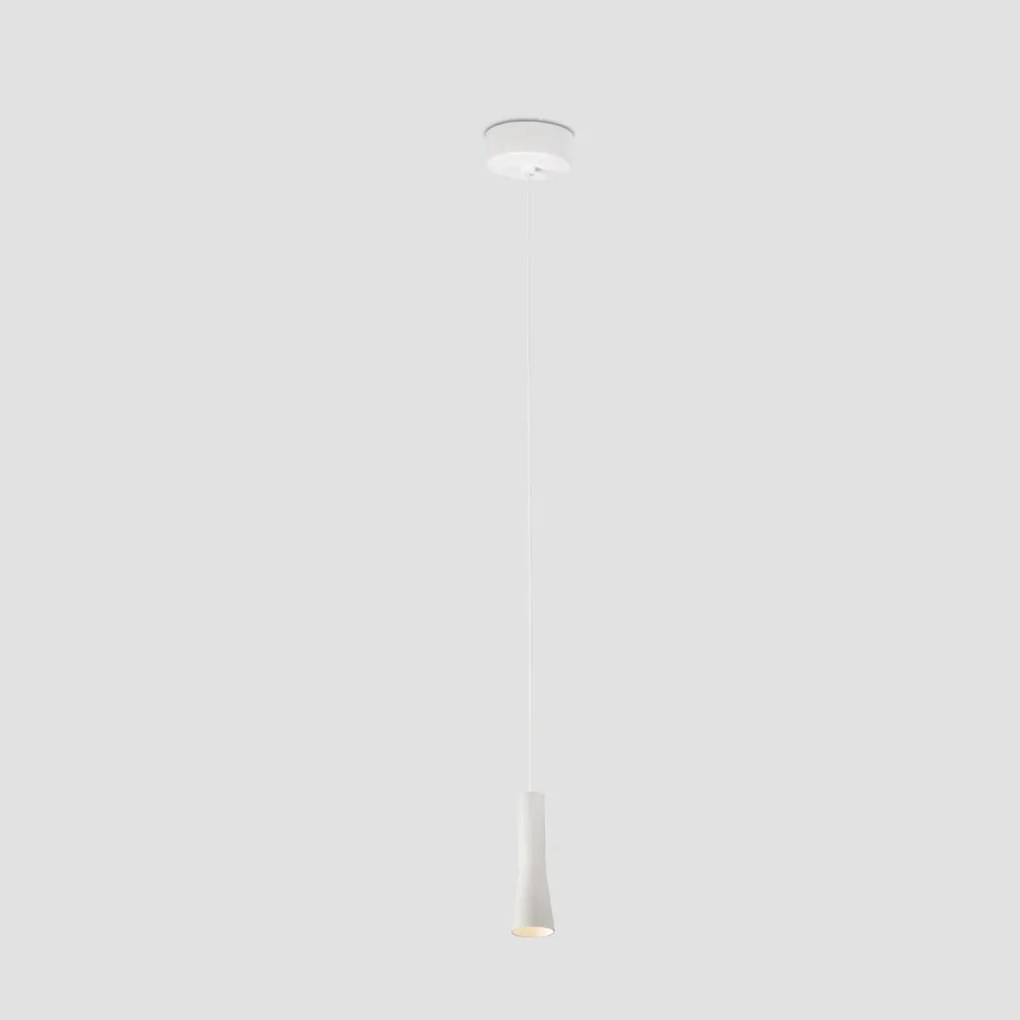 Pendul LED stil minimalist NINA alb