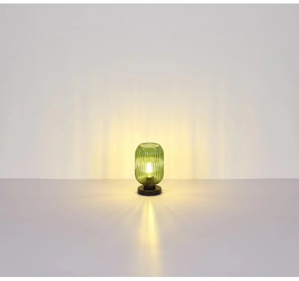 Lampă de masă Globo 15469TG NORMY 1xE27/40W/230V verde