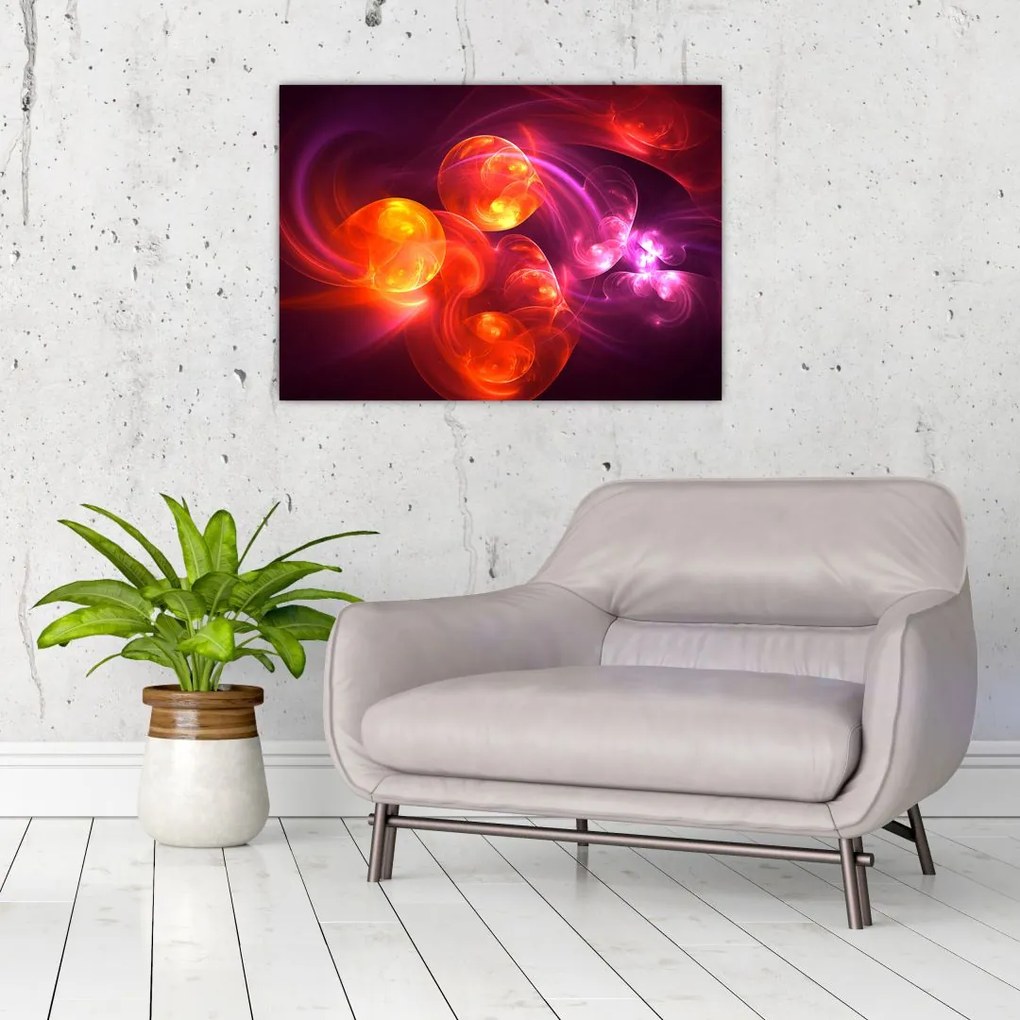 Tabloul cu abstracțiune modernă (70x50 cm)