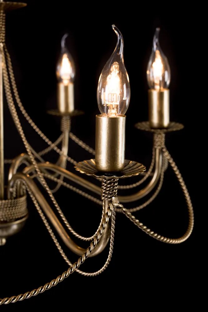 Candelabru Tori 6 Gold 170/6 Emibig Lighting, Clasica, E14, Polonia