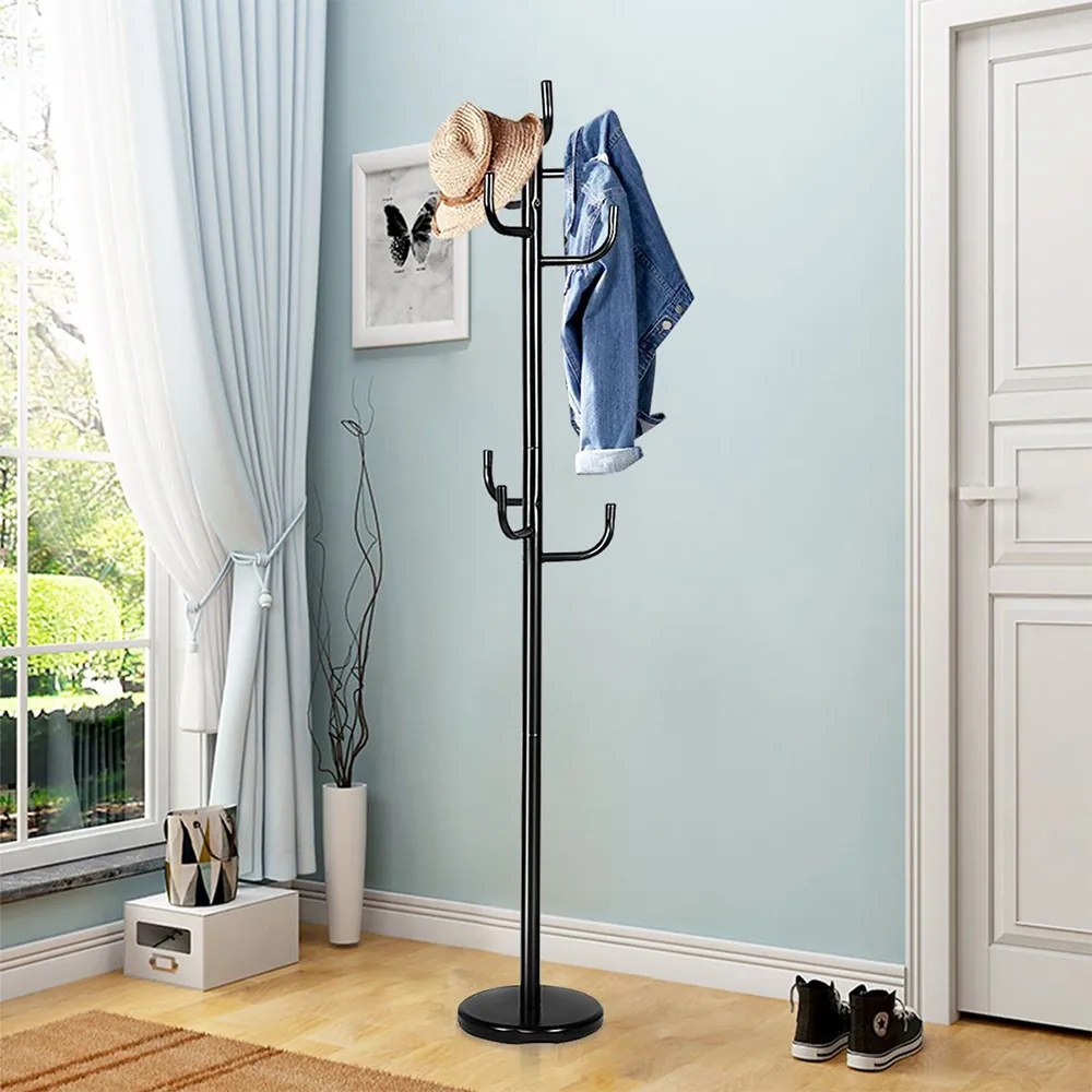 Cuier vertical cu 8 cârlige