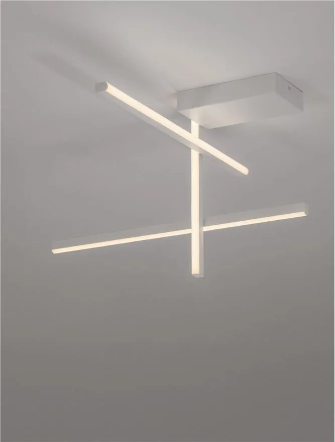Plafoniera LED stil modern minimalist ANTAMA alb