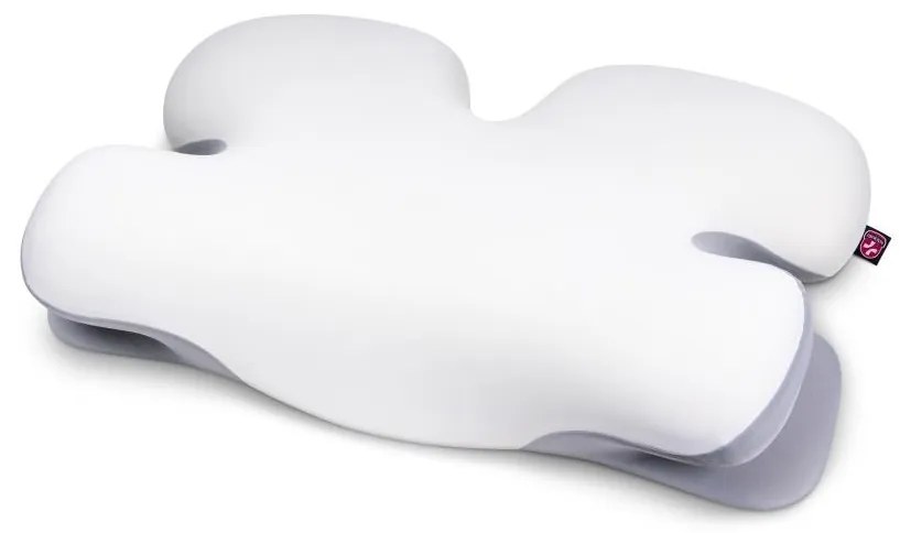 Pernă anatomică CONNECT IT CFH-6030-WH Virgo alb/gri