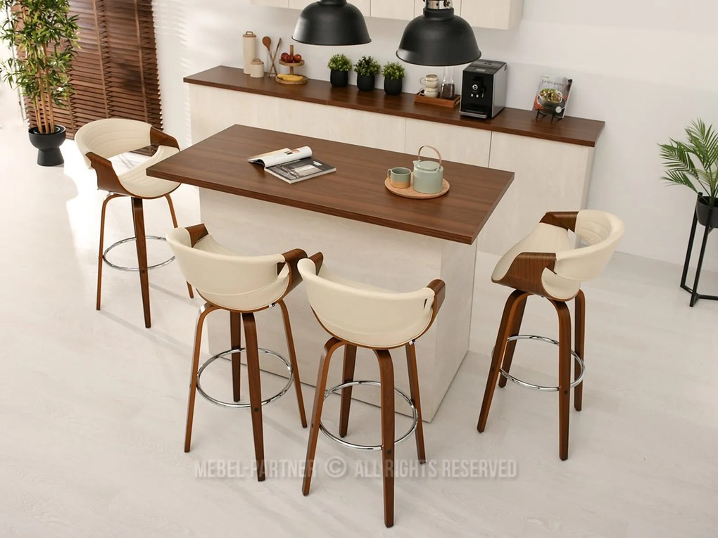 Scaun Bjorn H (crem + nuc). 1110654