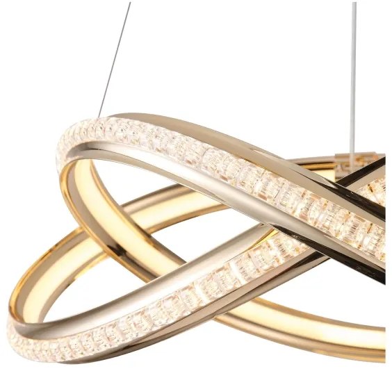 Lustră LED pe cablu LED/38W/230V 3000K 50x120 cm