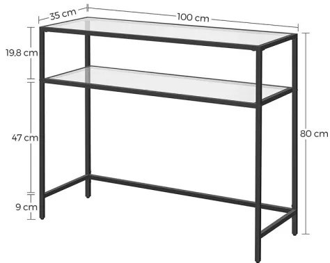 Consolă CIREL neagră