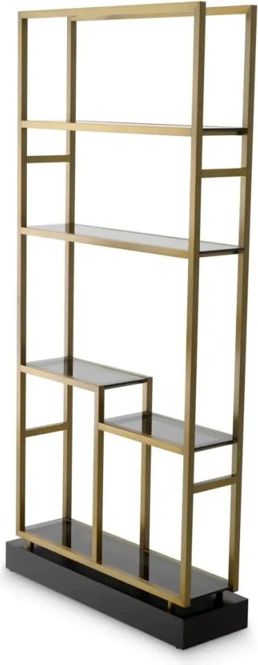 Raft design LUX, Otel Alama Periata, Sticla Fumurie, Corrado II