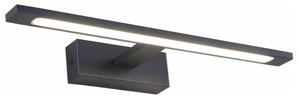 Aplică LED pentru oglindă Zuma Line W89443-12W-BK ALTER LED/12W/230V IP44 negru