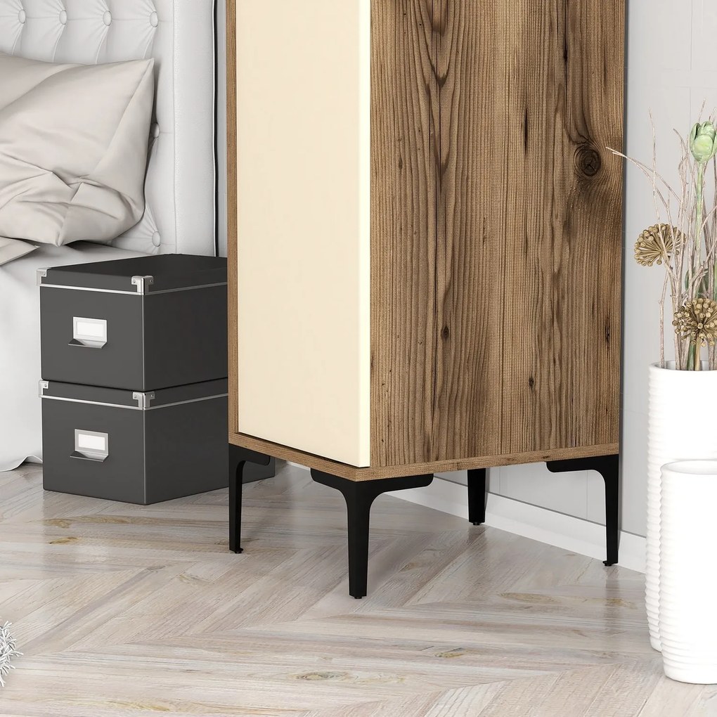 Dulap de haine Kiara S (Nuc + Crem). 1088409
